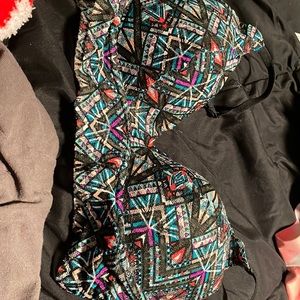 MULTI COLOR PINK SPORTS BRA